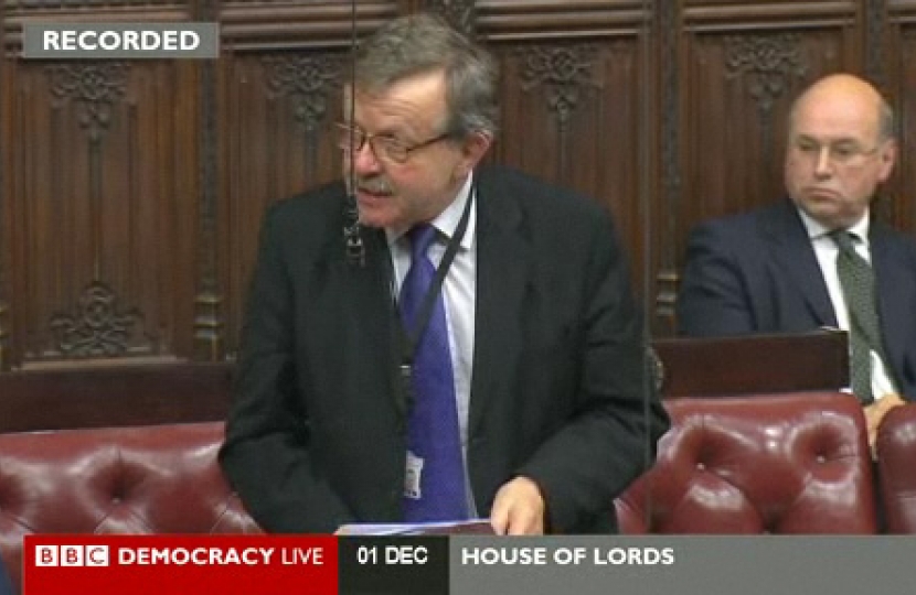 Lord Lexden speaks in the House of Lords on World AIDS day